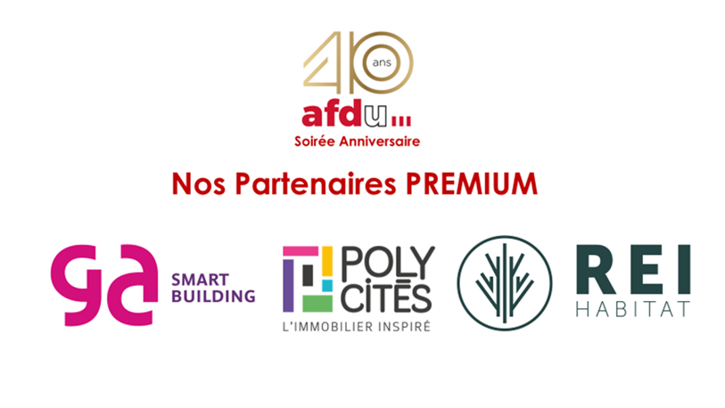 Partenaires Premium des 40 ans de l'AFDU
