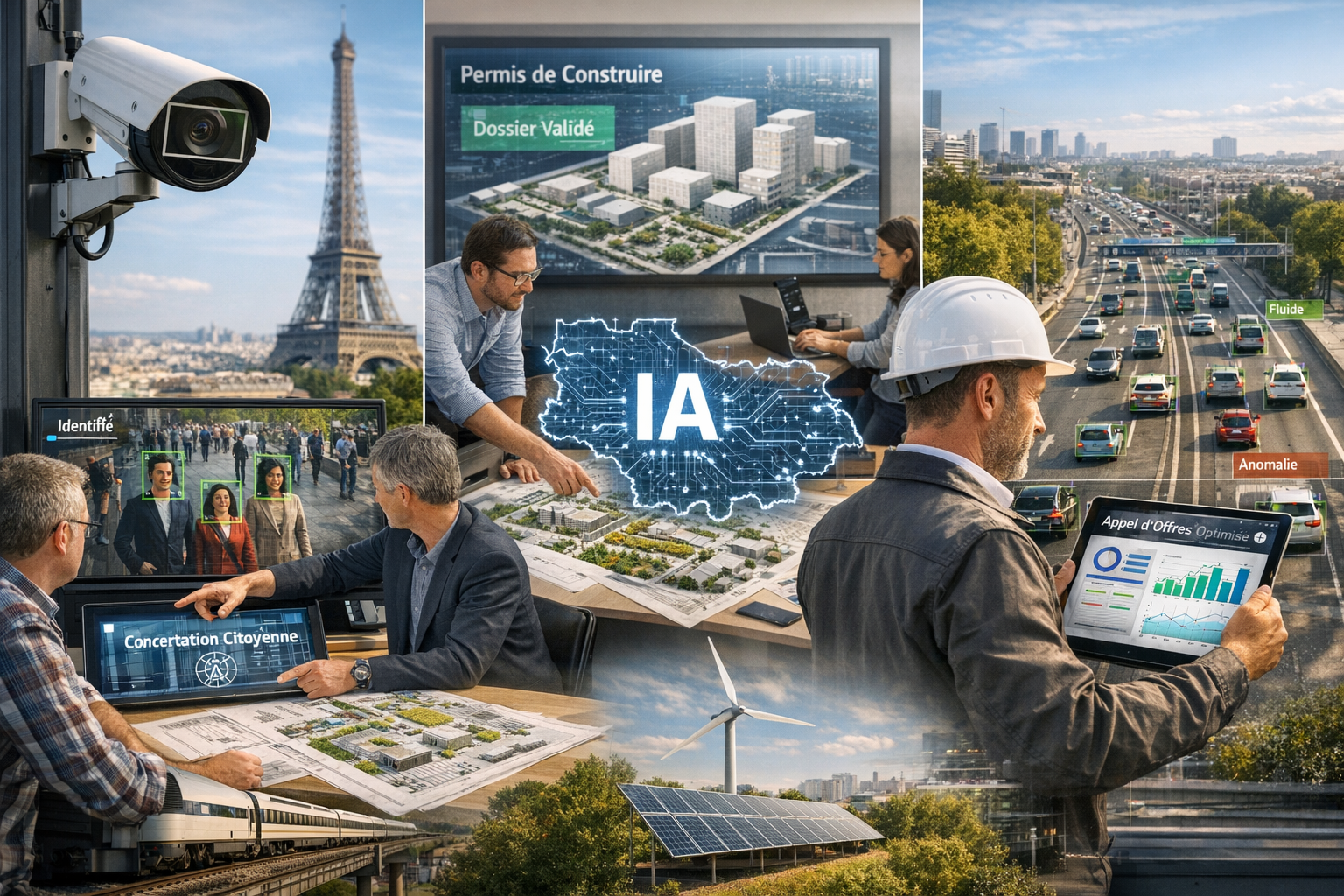 Impacts de l'IA sur la protection, le développement et optimisation des territoire